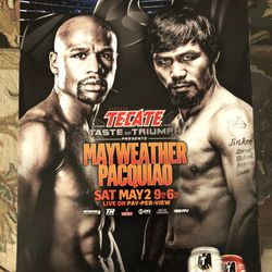 Floyd Money Mayweather Fight Poster