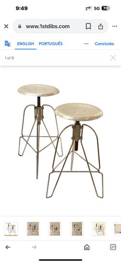 Jeff Covey Model 6 Stools - Original And In Great Shape!