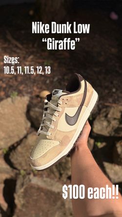 Nike Dunk Low “Giraffe”