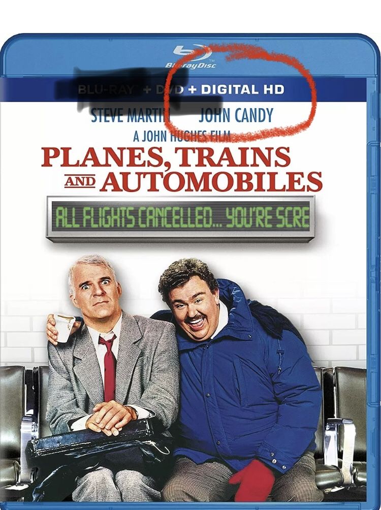 Planes, Trains And Automobiles. In HDX Streaming