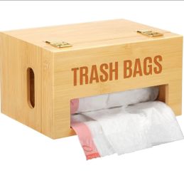 Trash bag container