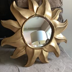 $20 TAG Pier 1 Sun Gold Mirror 12” (see Details Below)