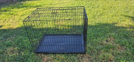 ** Large 36" Double-Door Wired Dog 🐕 cage **
