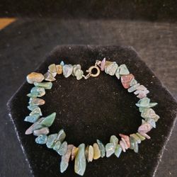 Genuine Watermelon Tourmaline Brac.