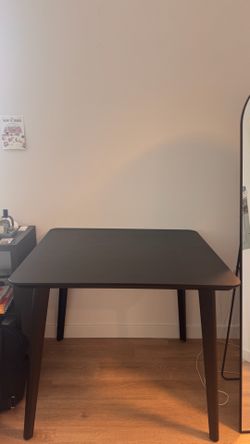 Ikea Lisabo black chair