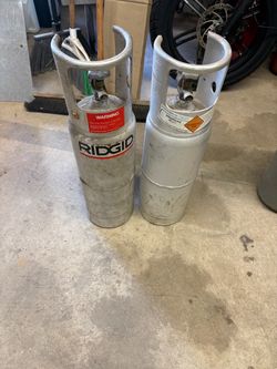 8 pound plumbing torch propane tanks  $40/each