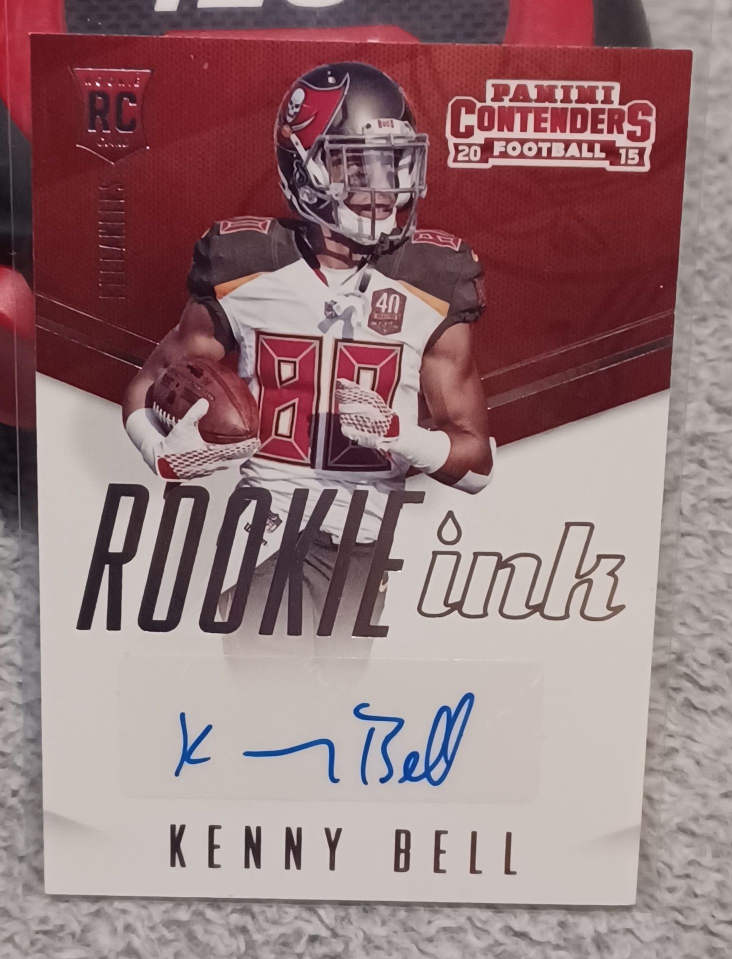 Kenny Bell Autographed Signed Contenders Rookie Ink Sport card