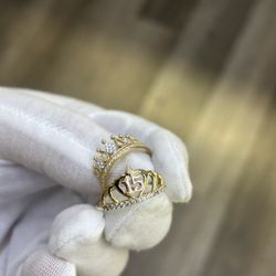 Anillo 15 Años Oro14k 