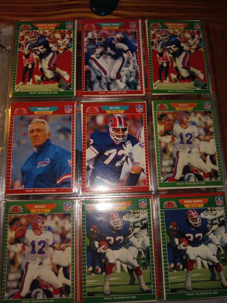 89-90 Some 88 Baseball Football And Hockey Cards