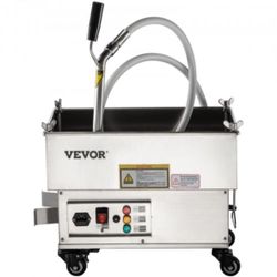 VEVOR Mobile Fryer Filter, 44 LBS/22 L/5.8 Gal Capacity, 300W Oil Filtration System