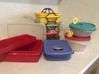 Tupperware containers