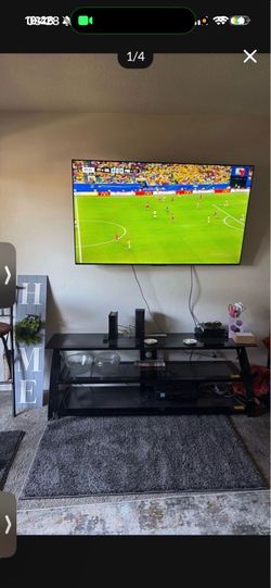 Like new tv with tv stand
