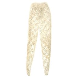 Vintage Barbie White Leggings