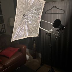 Larson Reflectasol-Hex Photography Bounce Light 40" Umbrella w/Brackets & Clamp
