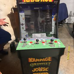 Arcadelup RAMPAGE Arcade Game Machine WITH RISER - 4 Games in 1 -
