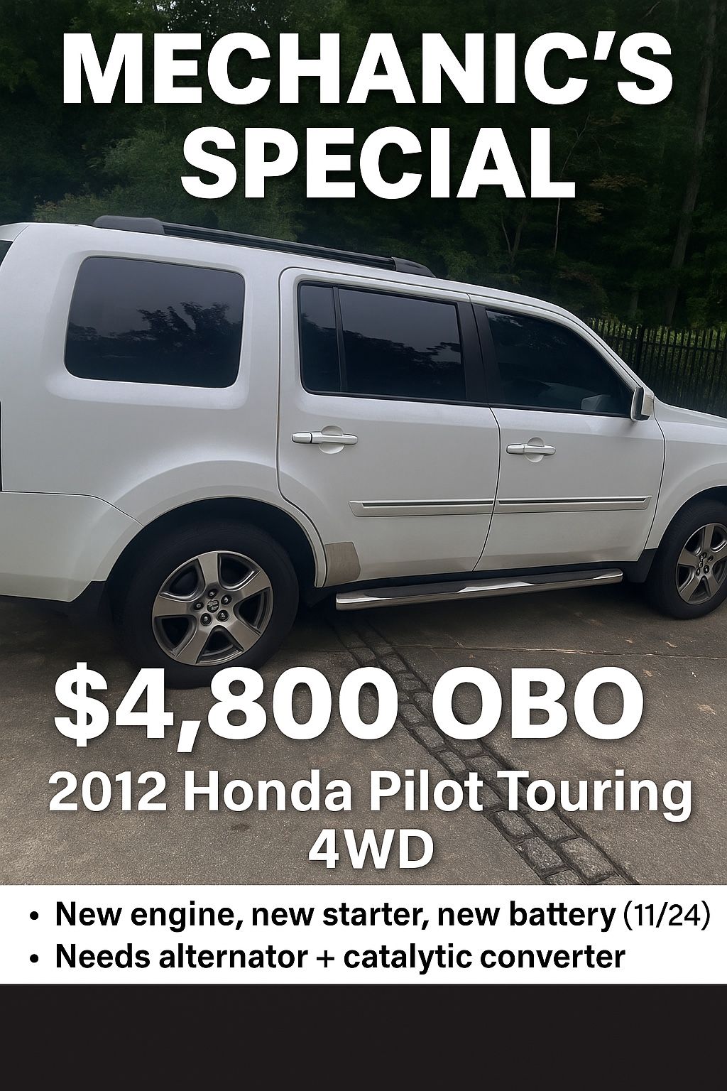 Mechanic’s Special