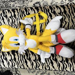 Sonic Tails Plushie Backpack