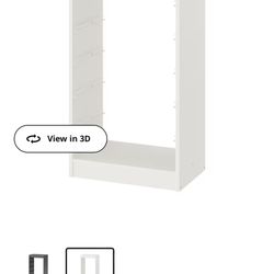 Two IKEA Children Storage Shelves 