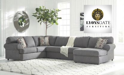 New Grey Entertainment Sectional