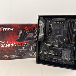 MSI X470 GAMING M7 AC Motherboard - Flagship AM4 w/ Wi-Fi & Bluetooth