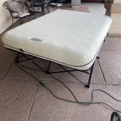 Coleman Queen Air mattress Cot 