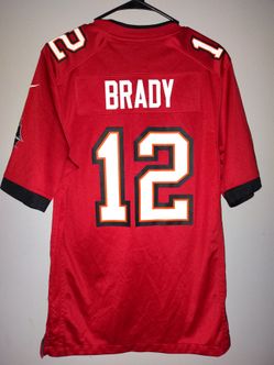 Men's Nike Tom Brady Tampa Bay Buccaneers Jersey - Size Small (Red)