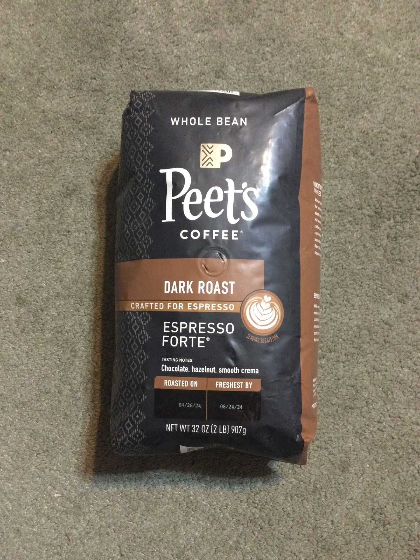 Peets Espresso Whole Bean