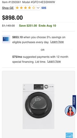 GE Electric Dryer
