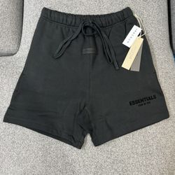 Essentials Shorts Black  All Sizes Xs-L