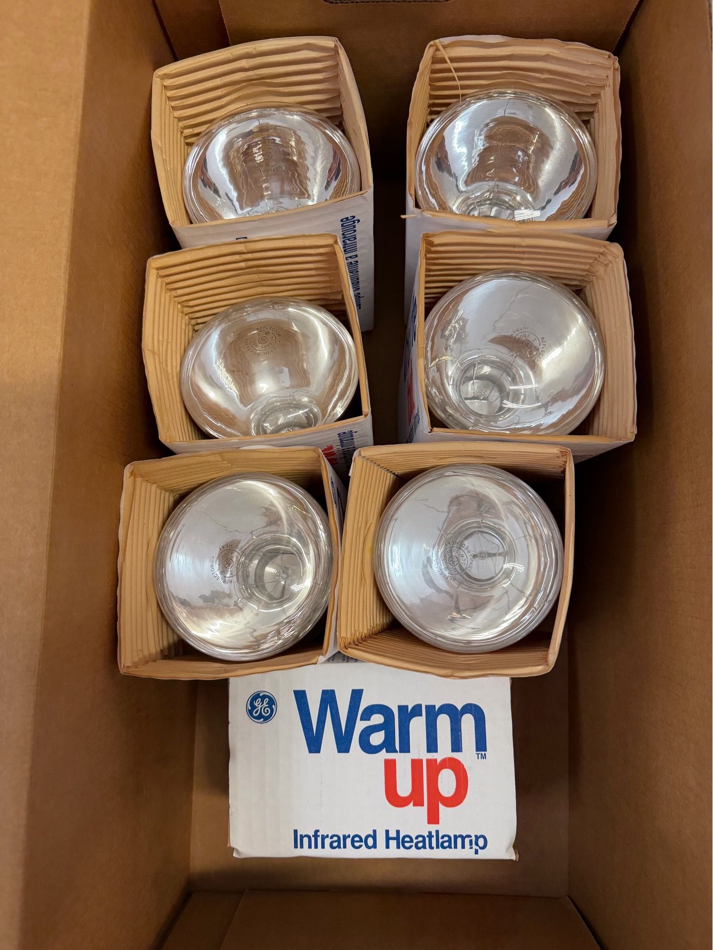 Brand New GE General Electric Warm Up Infrared Heat Heatlamp 250W