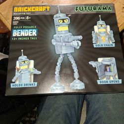 Brickcraft Futurama 12" Tall Bender 