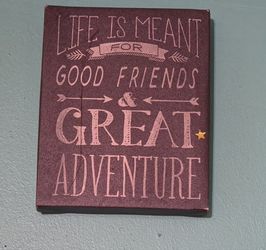 Canvas wall decor