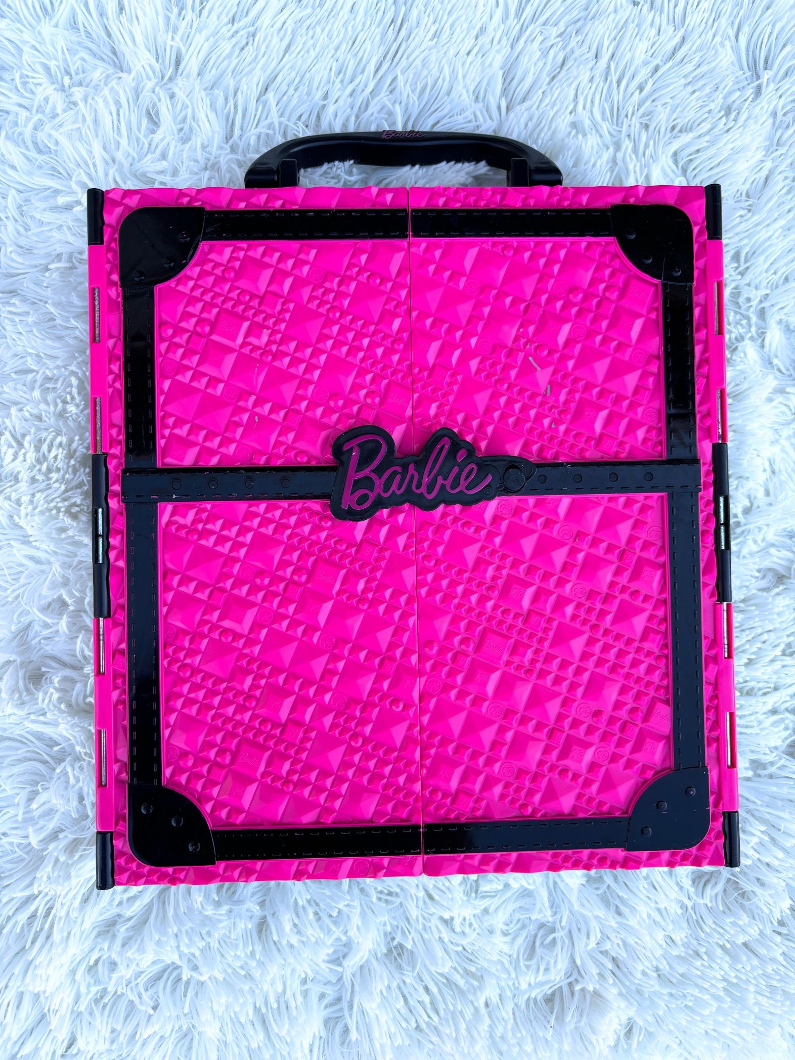 ✨ BARBIE CLOSET TRAVEL BARBIE CASE BARBIE CLOTHES ACCESSORIES ✨