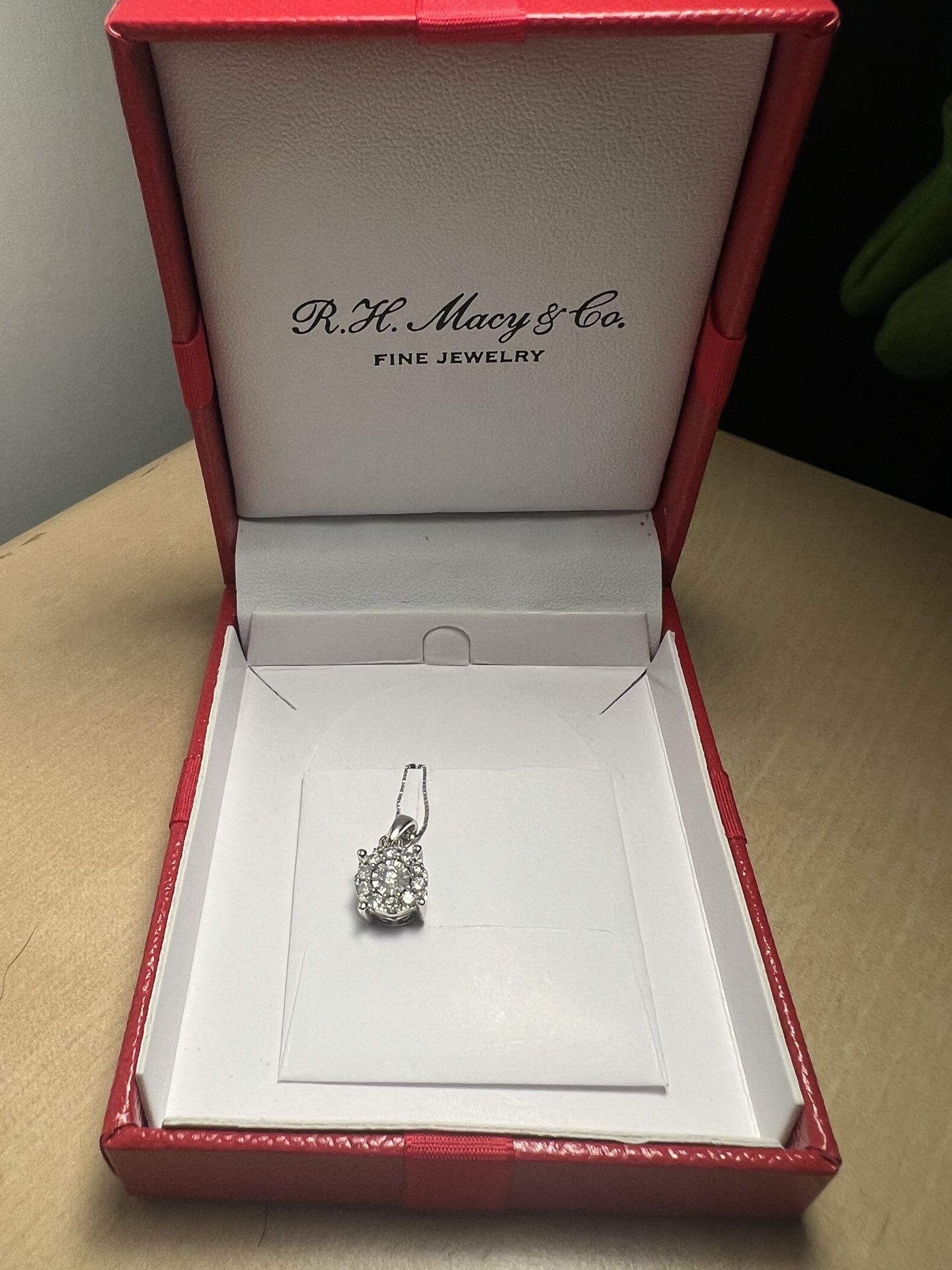Macy’s 1/3ct. 14K White gold