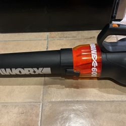 Worx corded leaf blower