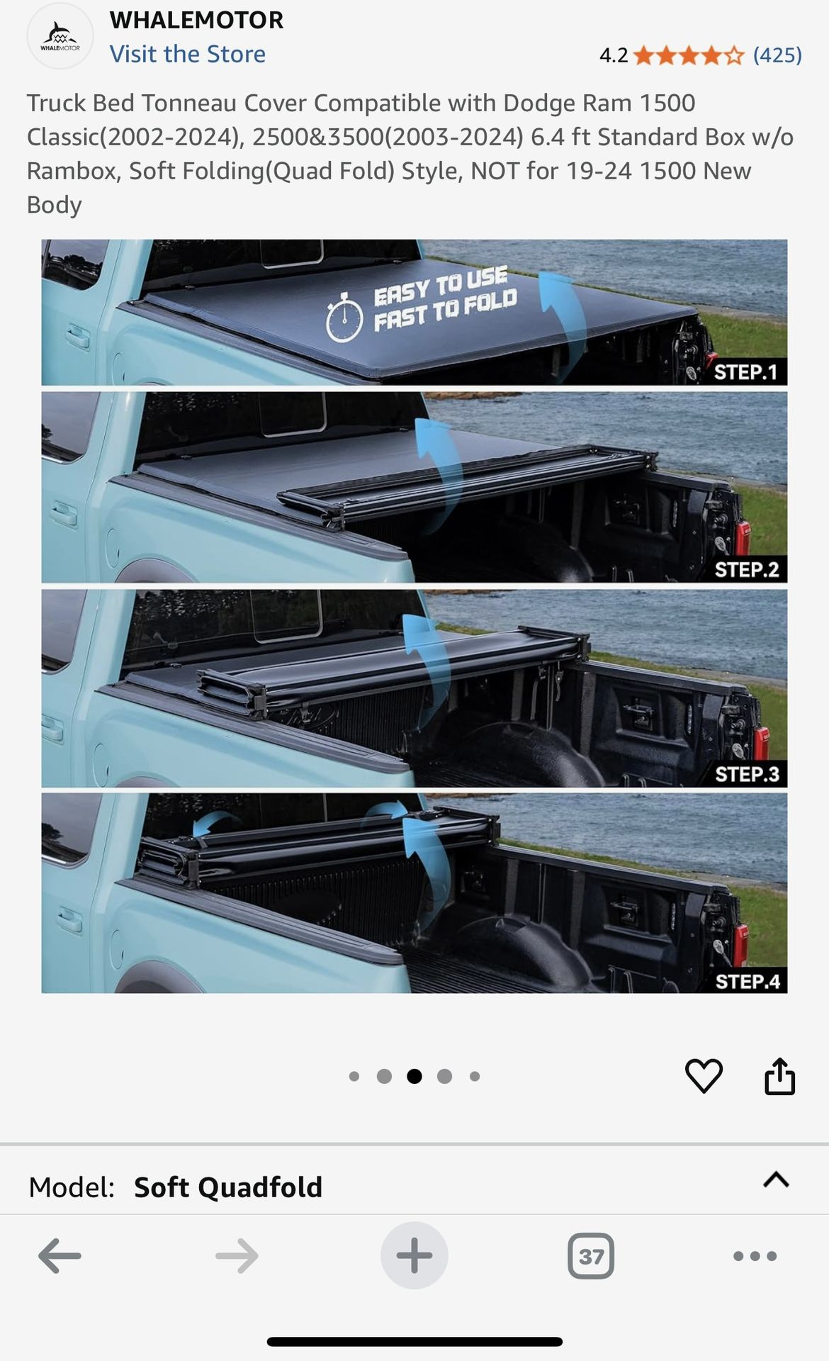 Truck Bed Tonneau Cover