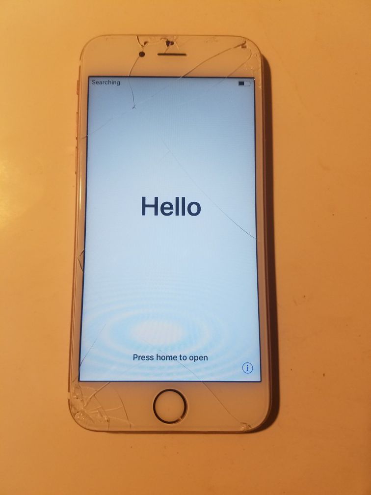Apple iPhone 6S 32GB Metro PCS Cracked Screen Smartphone