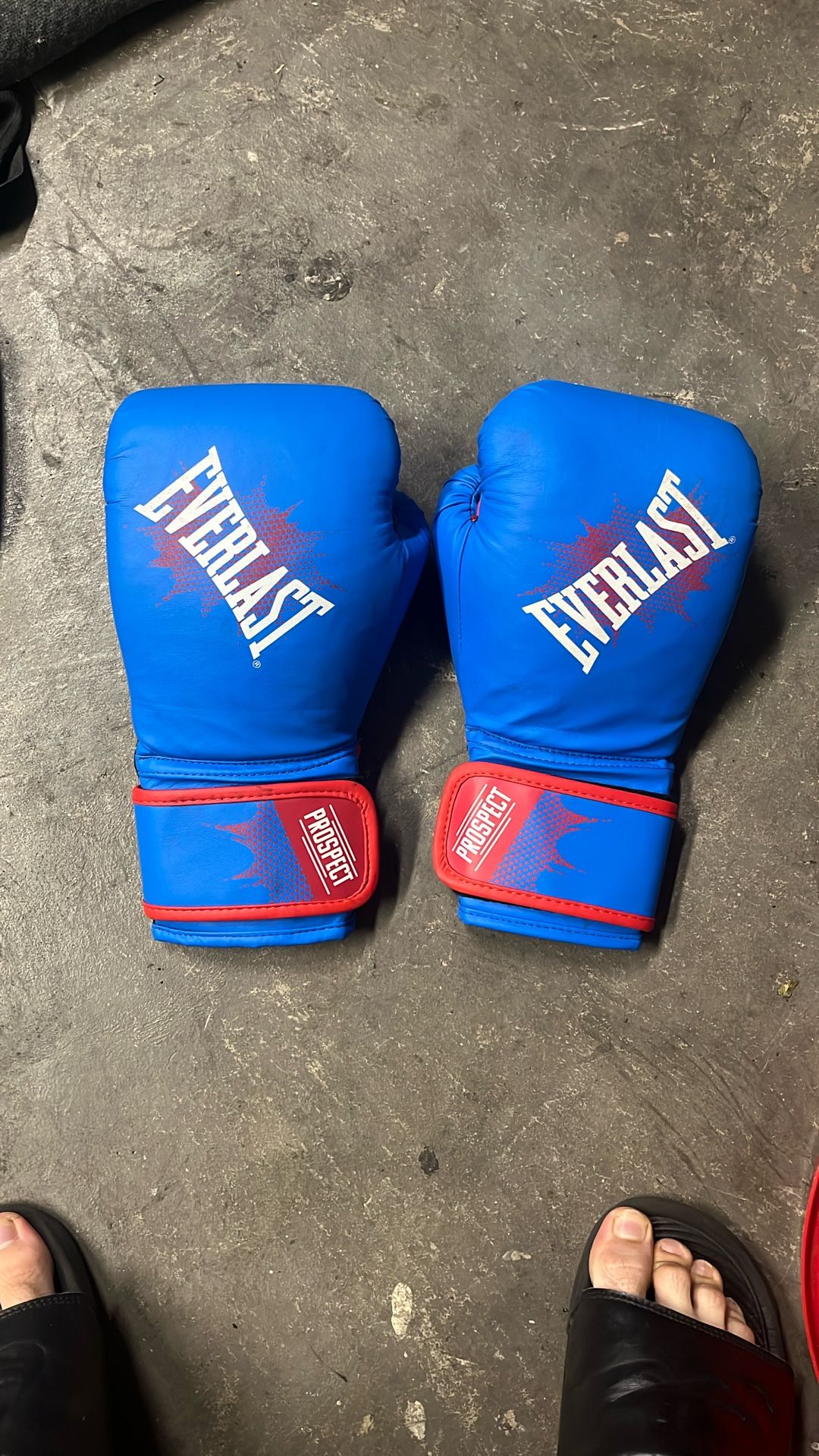  blue, red, black everlast youth 8oz gloves