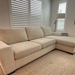 Living Spaces: Delano, Right Facing Chaise Sectional Couch