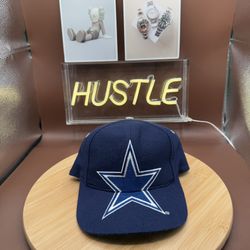 Vintage 90s NFL Dallas Cowboys AJD Big Star Logo Wool Snapback