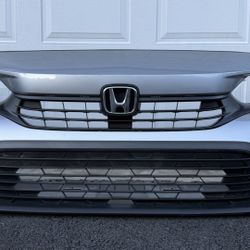 LUNAR SILVER HONDA CIVIC 2022 2023 2024 FRONT BUMPER