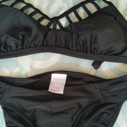 Black Bikini bathing suit S