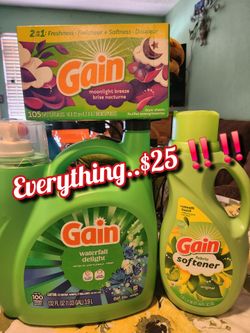 Gain Products..$25 all