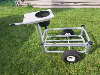 Fishing rolling cart