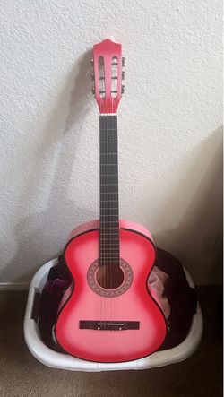 Girls Pink Guitar