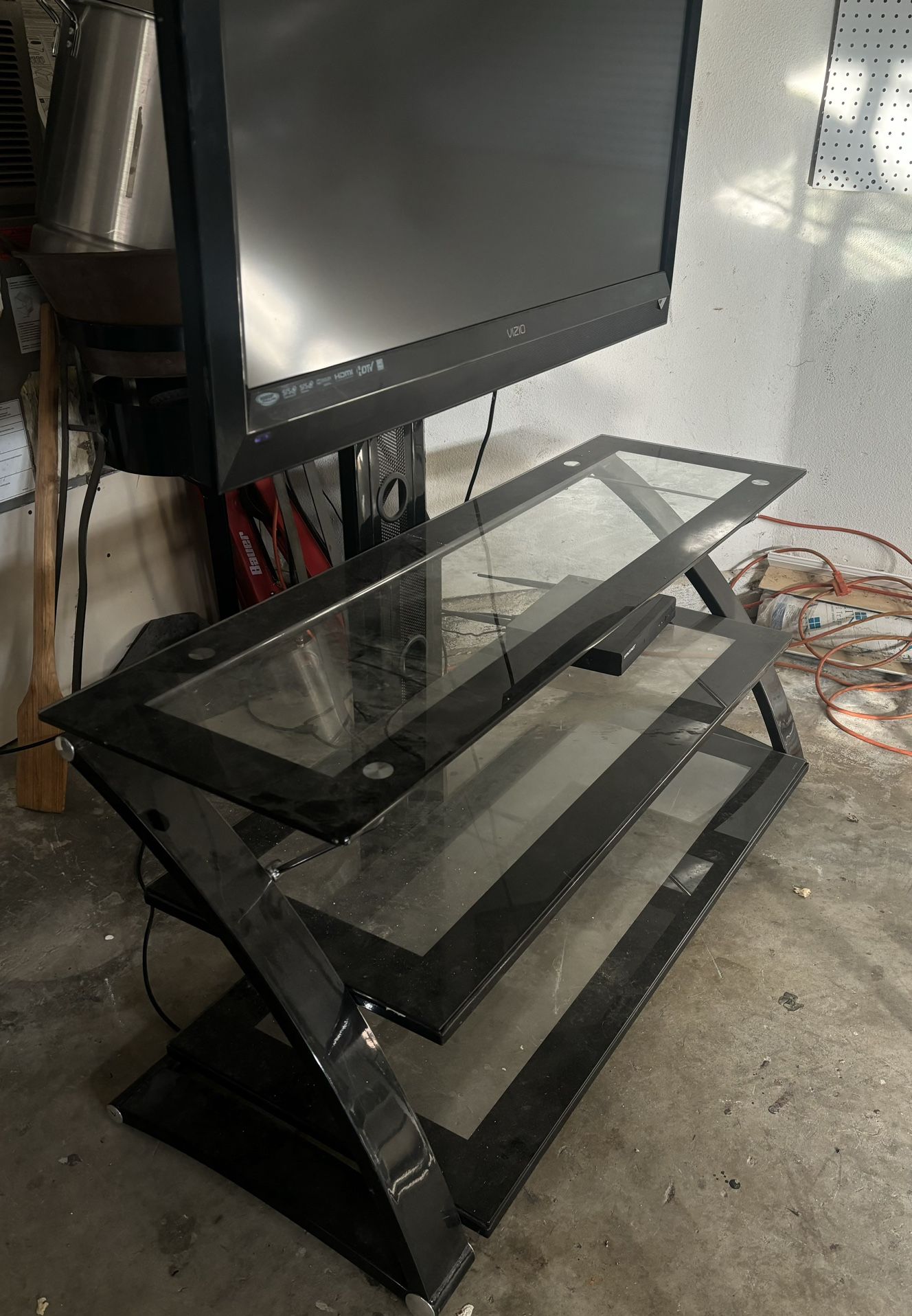 3 Tier Glass shelve TV Stand