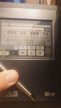 Roland PMA-5 pocket sequencer