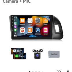Car Radio for Audi Q5 2010 2011 2012-2018 with Wireless Carplay & Android Auto - 8 Core Android 13 2+64G - 9 Inch Touchscreen Radio with WiFi & 32EQ D