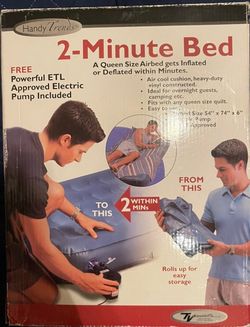 Handy Trends Queen Size Inflatable Air Bed