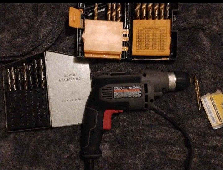 Electric Drill And Bit's